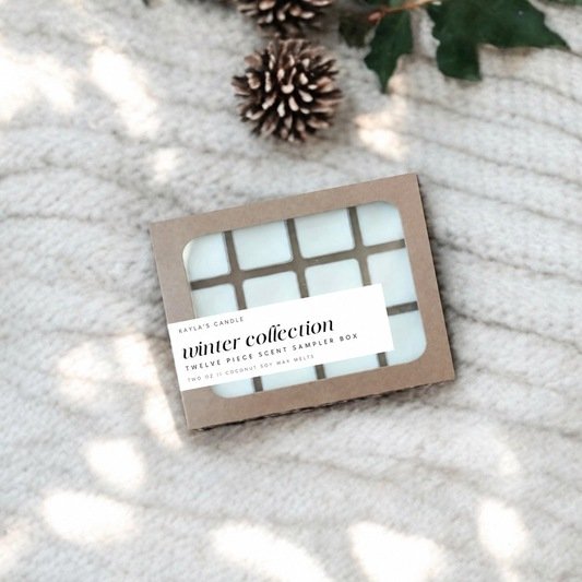 Winter Scent Wax Sampler Box