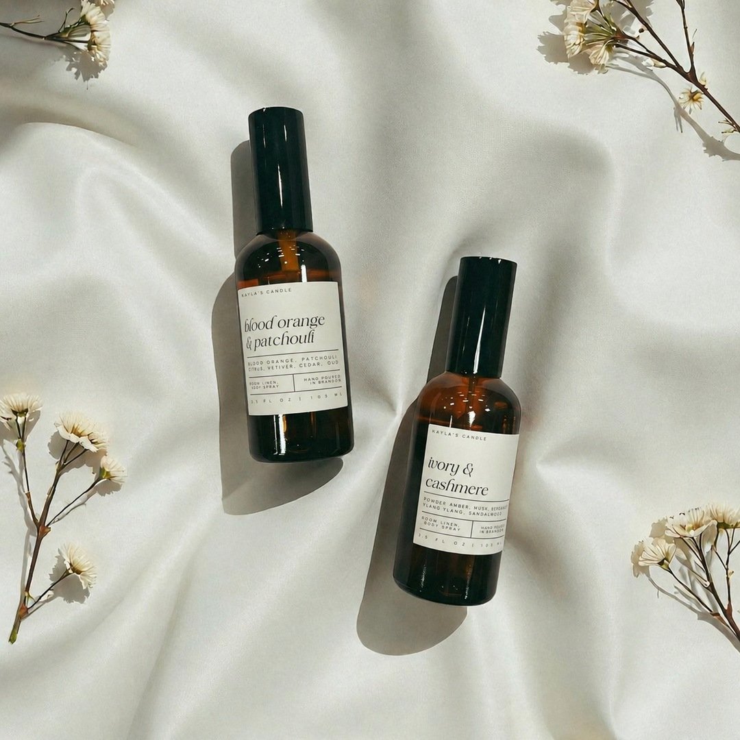 Autumn Room, Linen, + Body Sprays